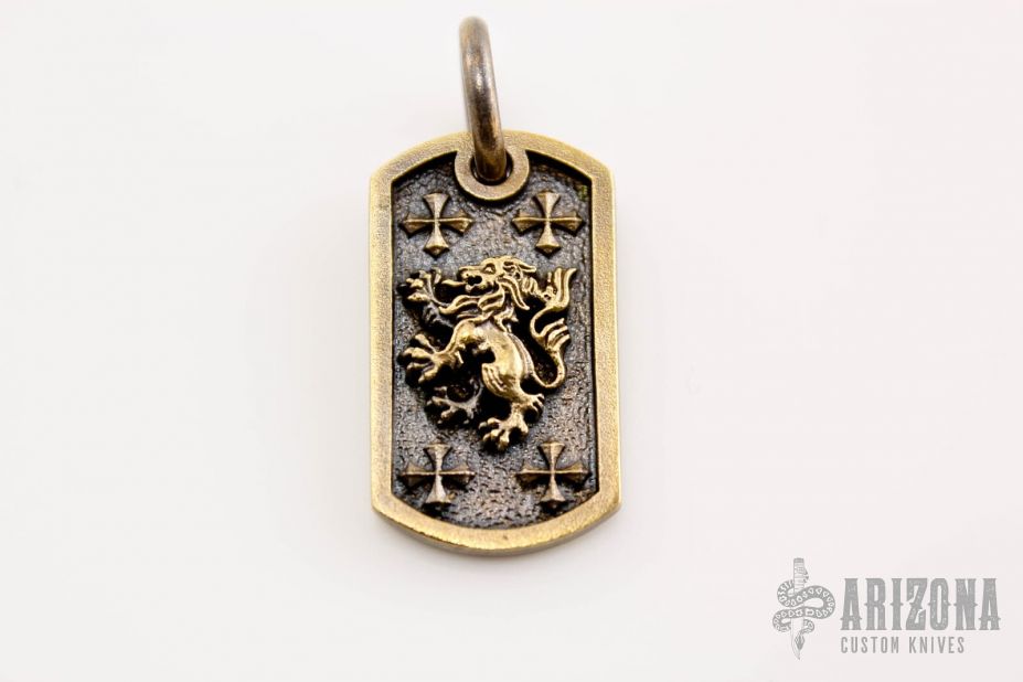 Crusader Lion Dogtag
