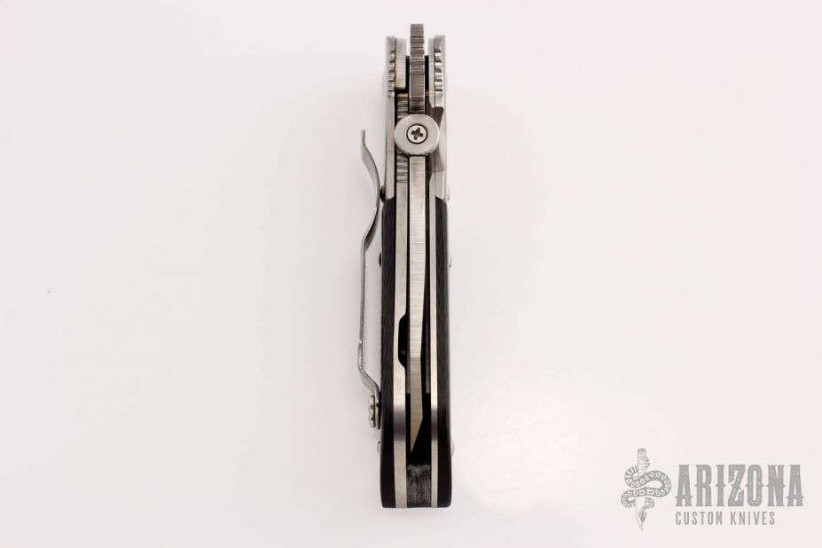 Custom CQC-5 - Polished Bolster and CF Scales