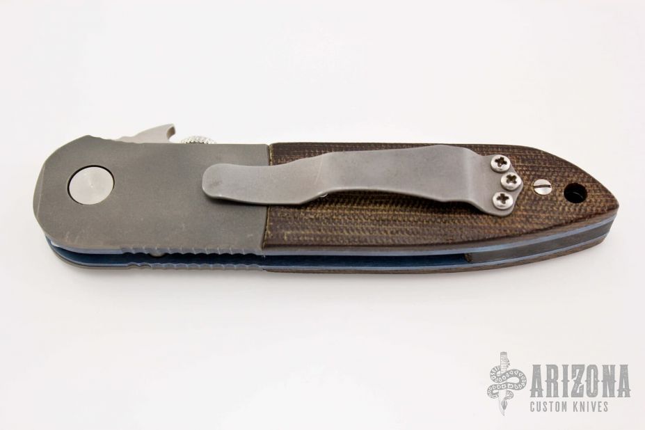 Custom CQC-6 with Wave - Anodized Liners