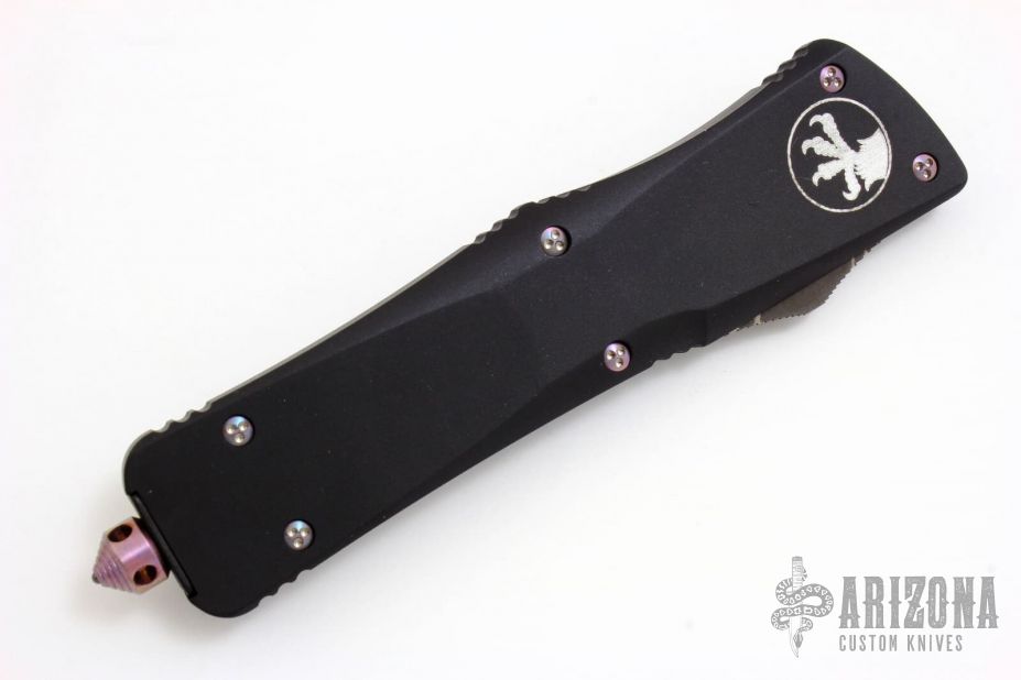 Custom Devin Thomas Damascus Troodon Wharncliffe (S/N #012)