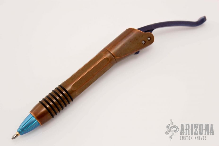 Custom Siphon - Copper w/ Titanium Hardware #002