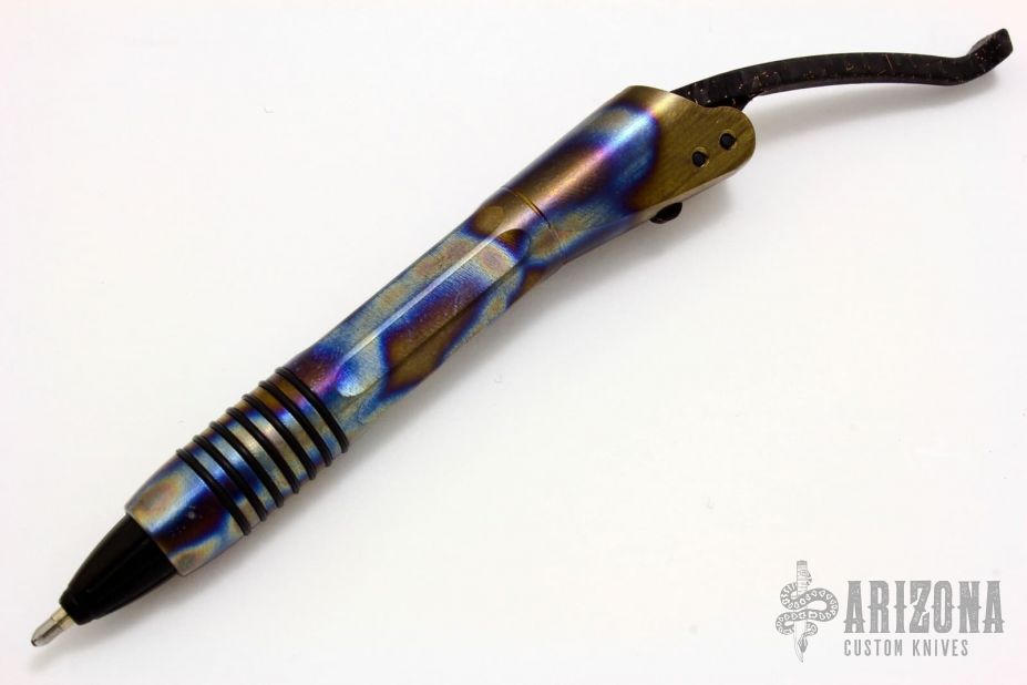 Custom Siphon II - Flamed Titanium and LSCF Lever