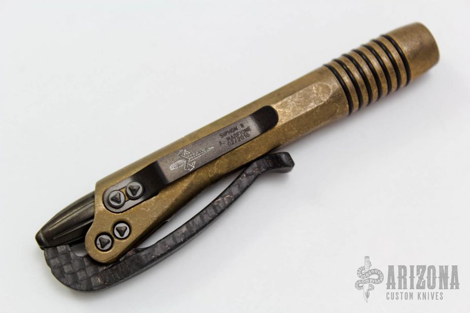 Custom Siphon II - Tumbled Aluminum Bronze & LSCF