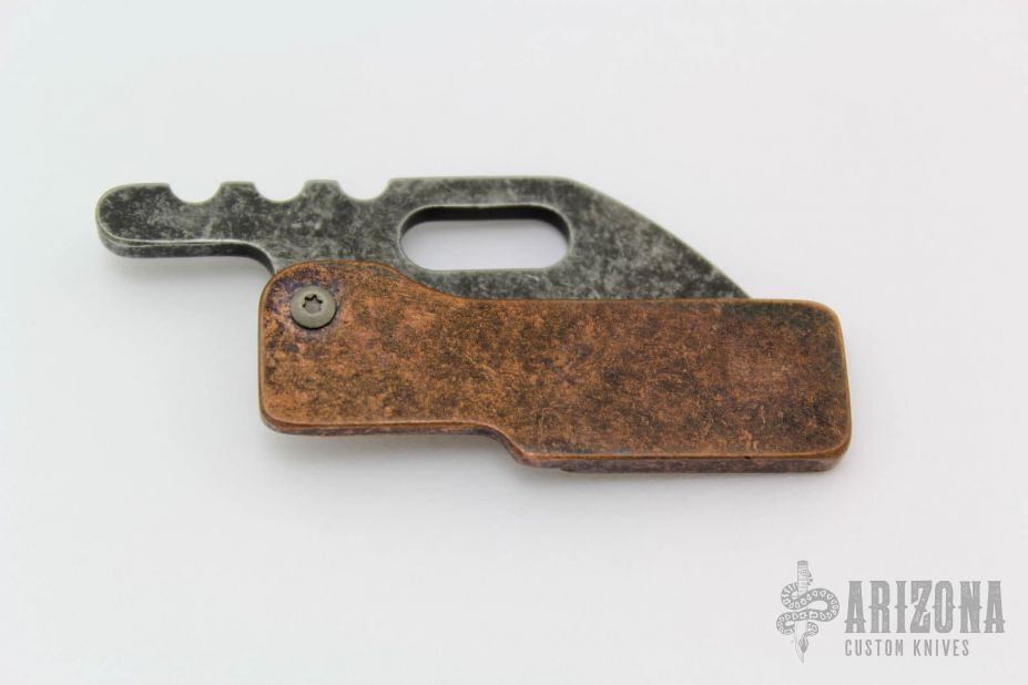 Custom Thorn Friction Folder, Copper #18