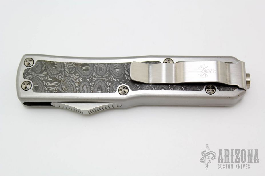 Daytona - D/E Damascus and Stainless steel #007