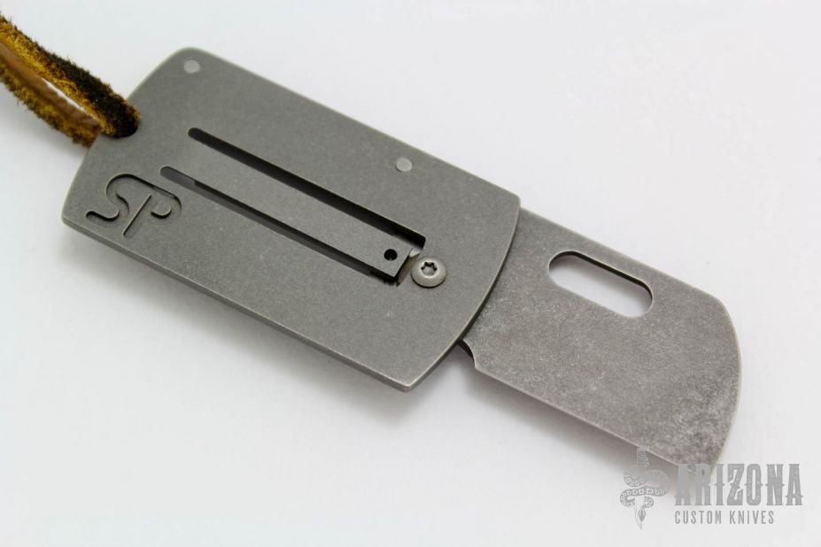 Dog Tag Knife - Arizona Custom Knives