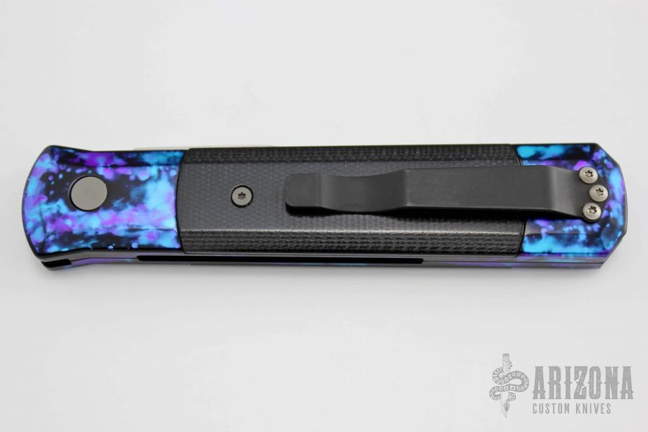 Godfather - Jazz Handle / Black G10 Inlays / Satin Blade