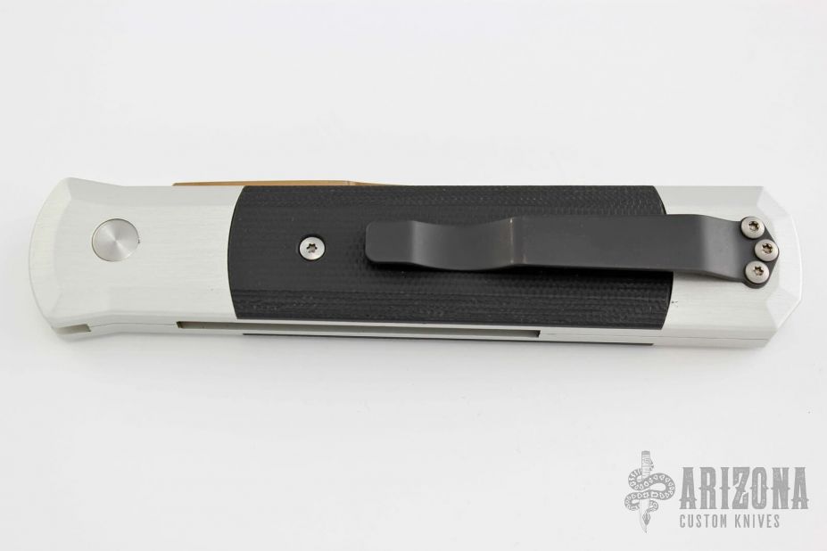 Godfather - Ltd. Edition - Polished Gold Ti Blade #08 of 25