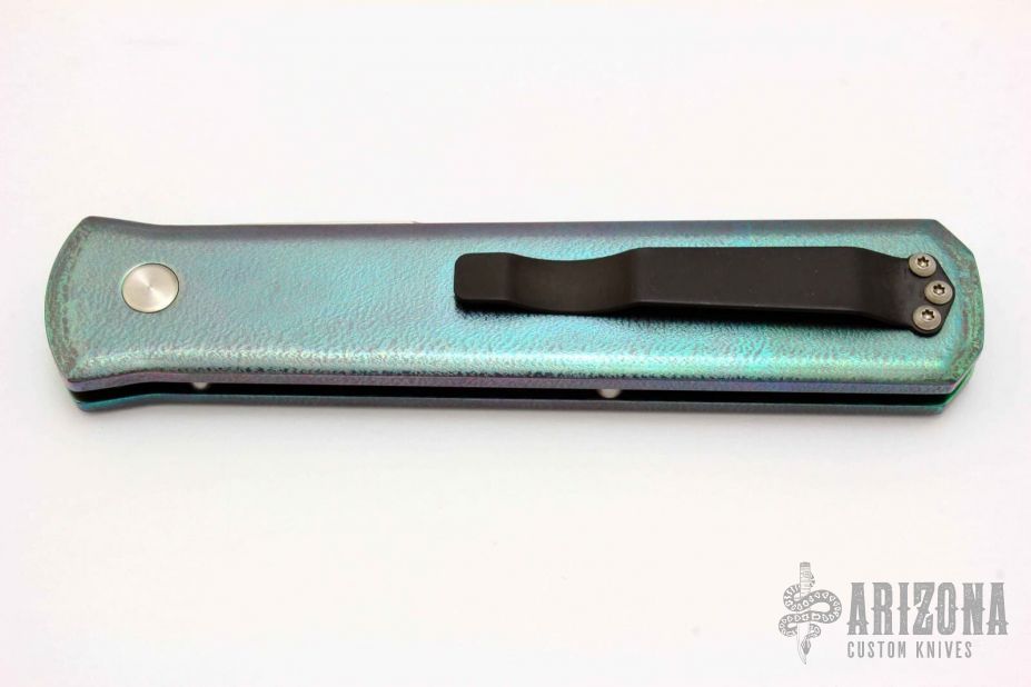 Godfather Custom - Hand Ground / Orange Peel / Anodized