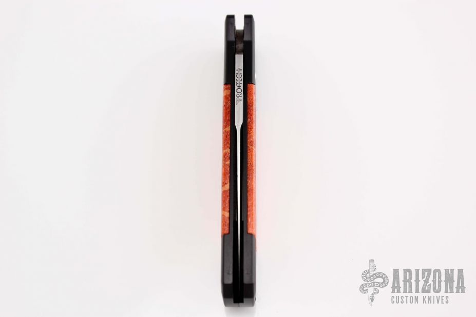 Godson Custom Damascus and Red Coral