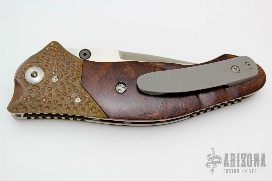 Gordian Knot - Bronze and Ironwood