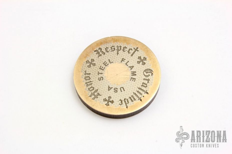 Gratitude Honor Respect - Koi Super Conductor Coin