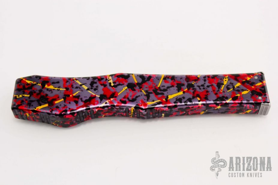 Halo V "Splash" - Mirror Polish Clip Point