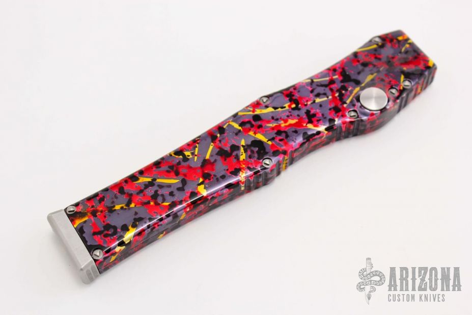 Halo V "Splash" - Mirror Polish Clip Point