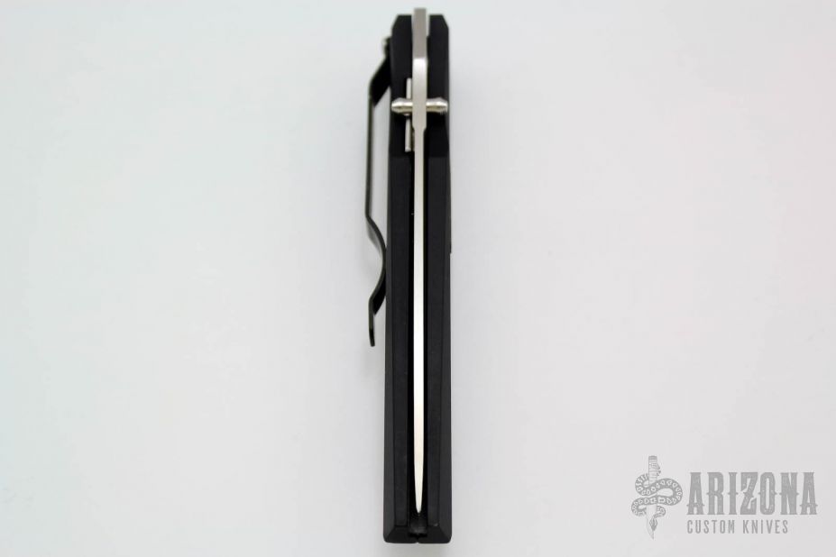 Harkins ATAC D/A 801 - Black Handle w/ Carbon Fiber / Satin Blade