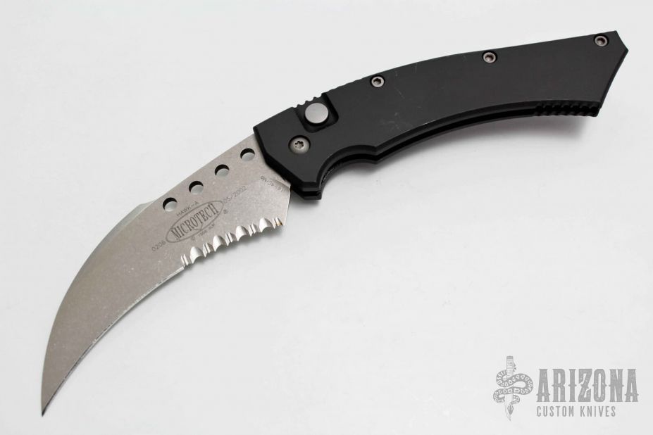 Hawk Auto #0206 05/2002 - Stonewash Serrated