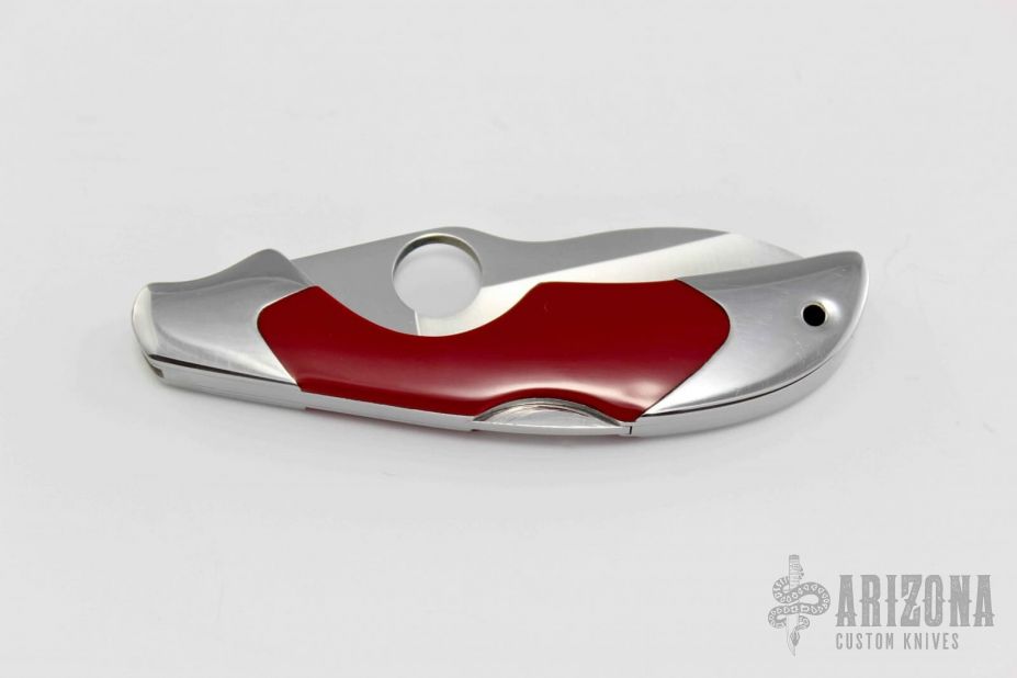 Kiwi w/ Red Coral Inlays
