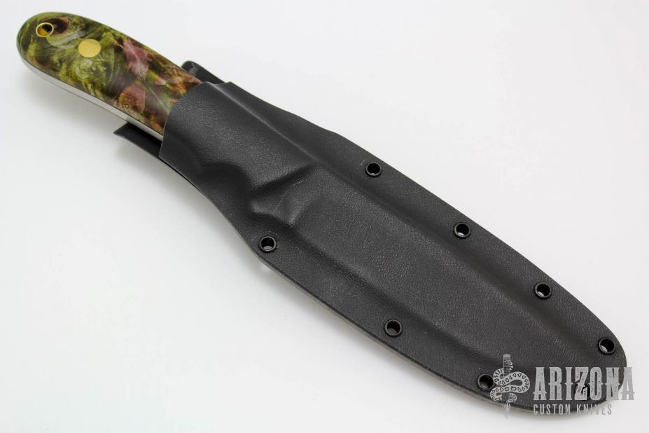 KS-3 - Professional Guides Knife - Maple Burl