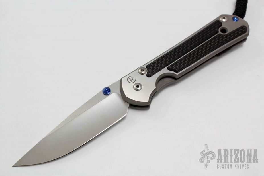 Large Sebenza 21 - Carbon Fiber Inlays