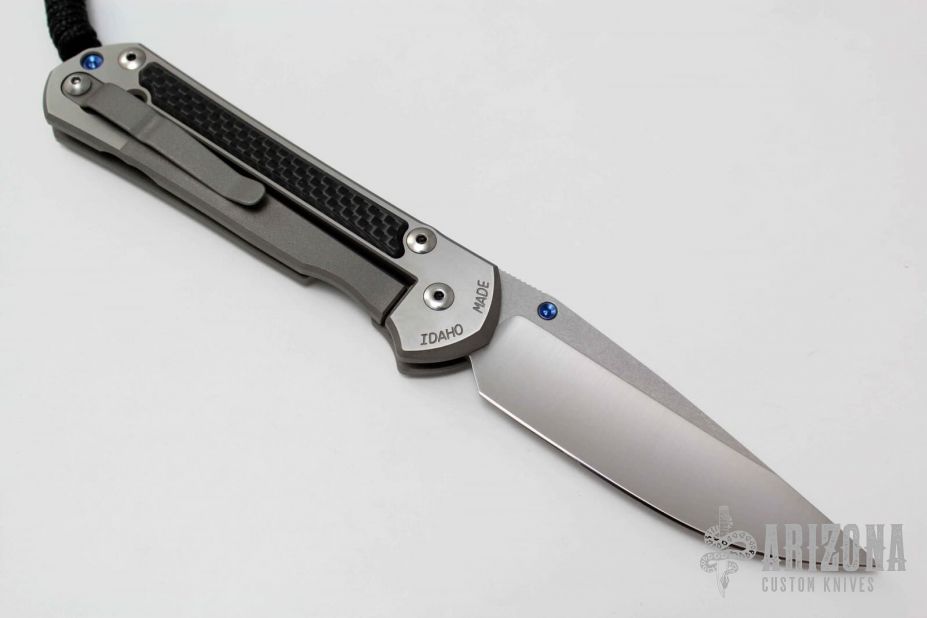 Large Sebenza 21 - Carbon Fiber Inlays
