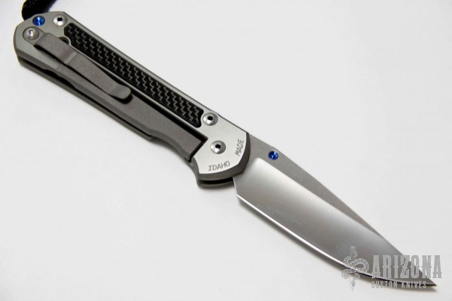 Large Sebenza 21 - Carbon Fiber Inlays