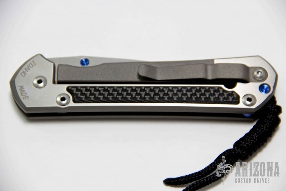 Large Sebenza 21 - Carbon Fiber Inlays