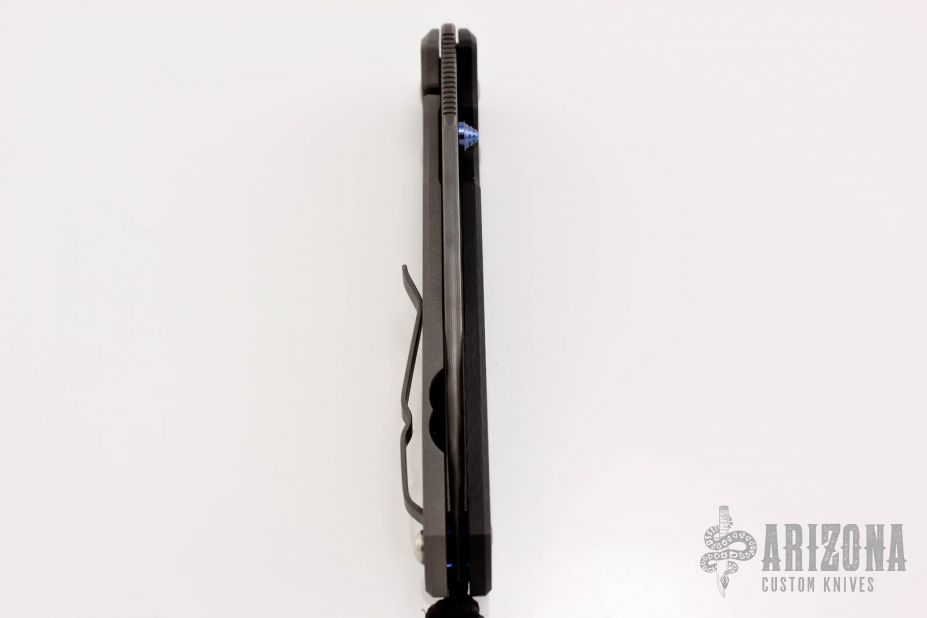 Large Sebenza 21 - Damascus/Carbon Fiber