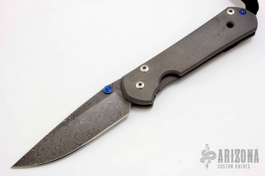 Large Sebenza 21 - Devin Thomas Raindrop Damascus
