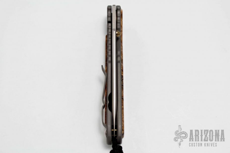 Large Sebenza - 2010 Edition - Spalted Maple