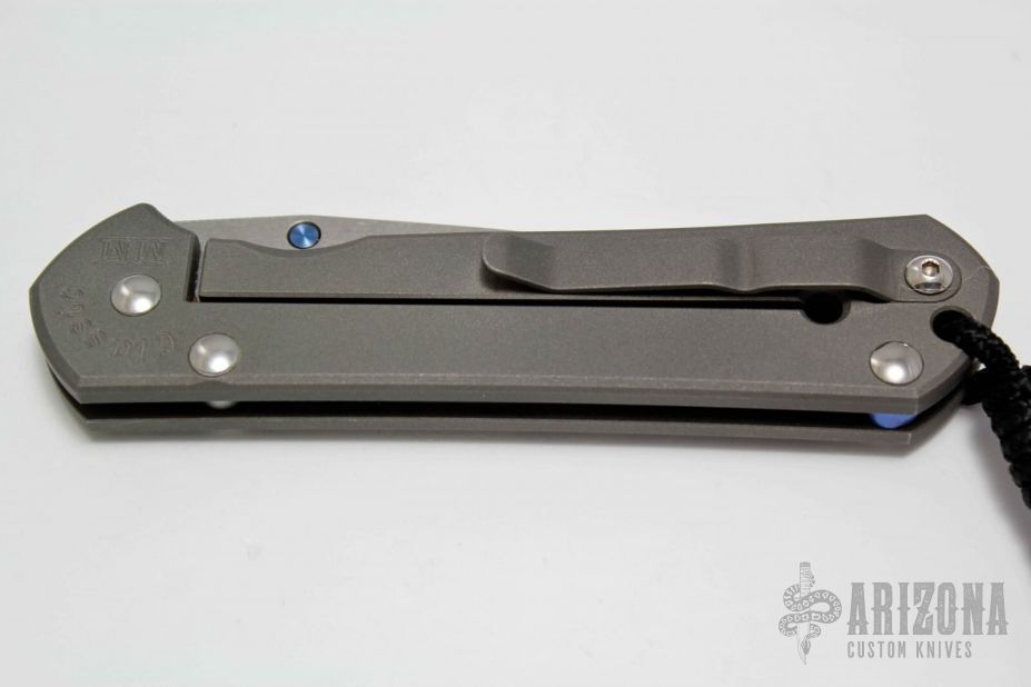 Large Sebenza Classic Unique Graphic - Tiger Eye Inlay