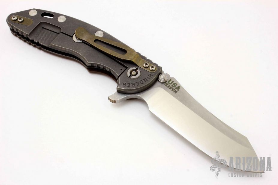 Limited Edition XM-18 3.5" Skinner 2-Tone Satin Blade