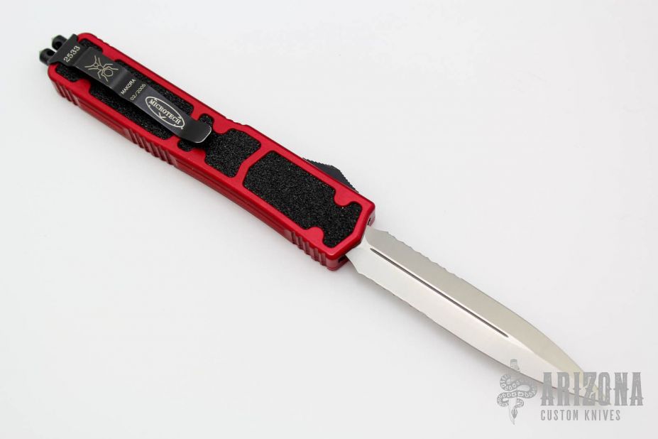 Makora - Red D/E Satin Serrated