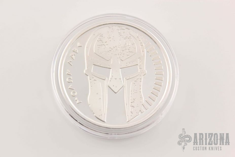 Marfione Custom Knives Pure Silver Challenge Coin