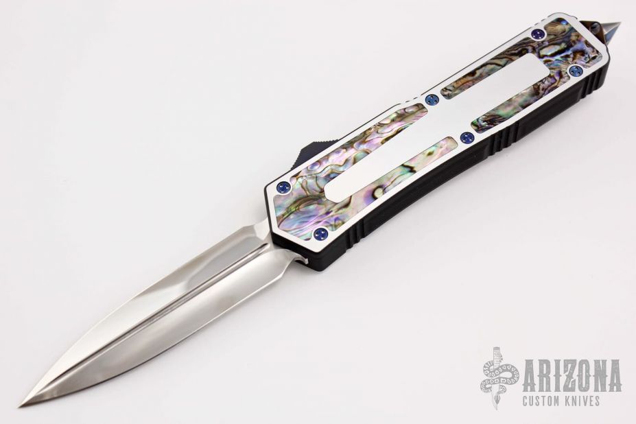 Marfione Custom Scarab DE - Mirror Polish / Abalone #014