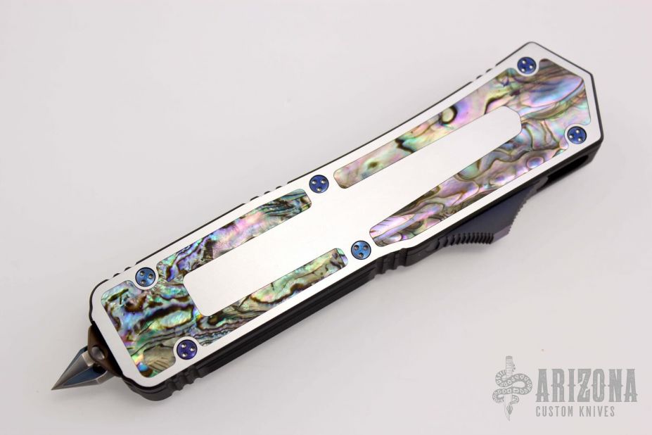 Marfione Custom Scarab DE - Mirror Polish / Abalone #014