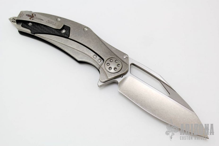Matrix-R - Two-Tone Stonewash Ti/CF