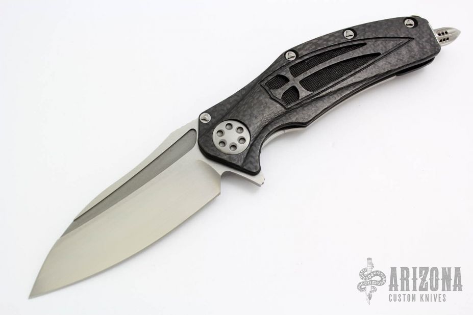 Matrix Satin Finish - Carbon Fiber w/ Crusader Cross