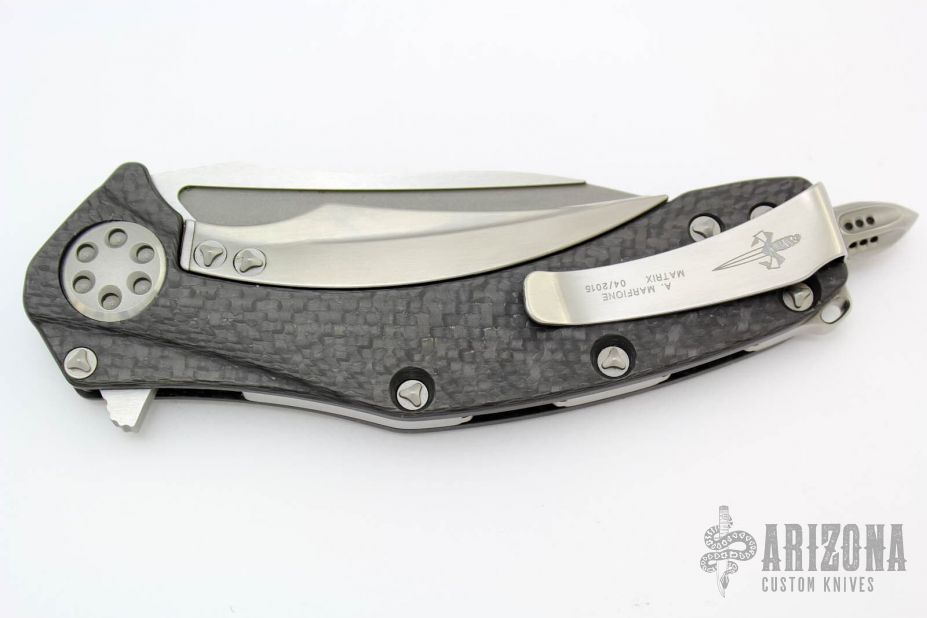 Matrix Satin Finish - Carbon Fiber w/ Crusader Cross