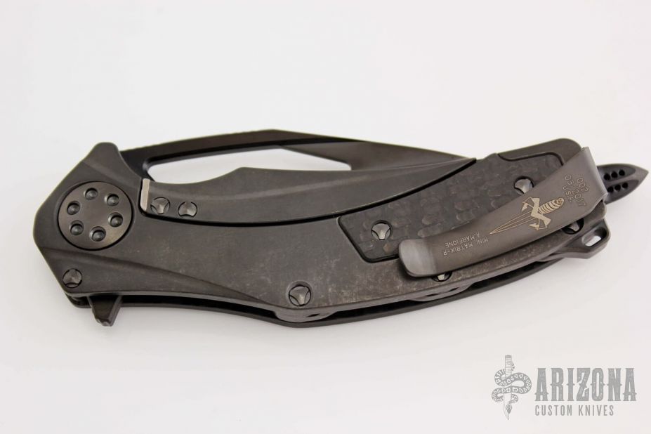 Mini Matrix-R - DLC Hand Rub Satin