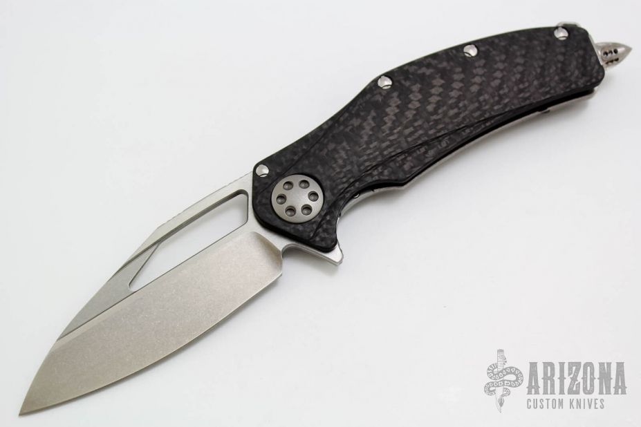Mini Matrix-R - Two-Tone Stonewash Ti/CF