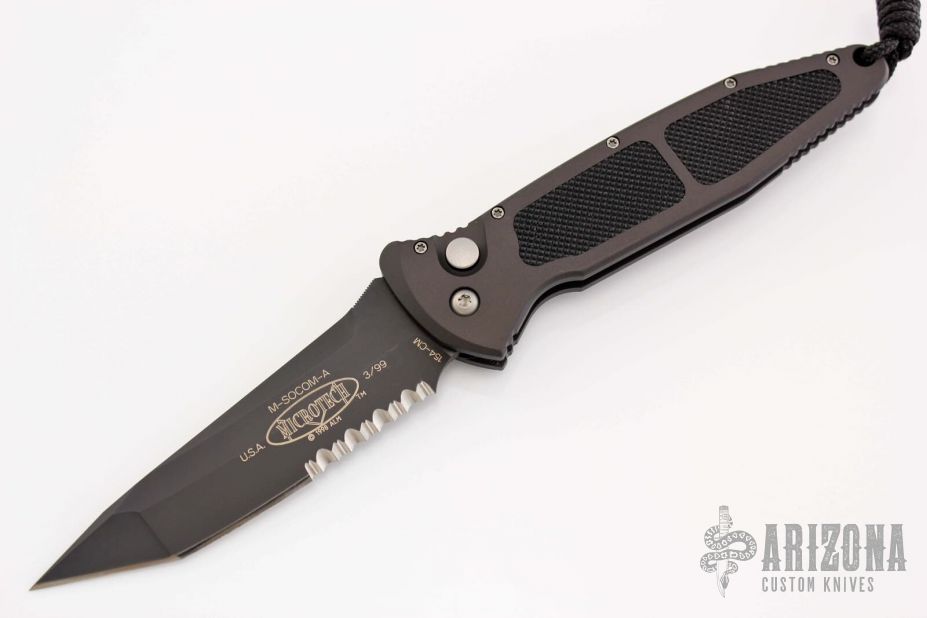 Mini Socom-Auto Black Serrated 3/99