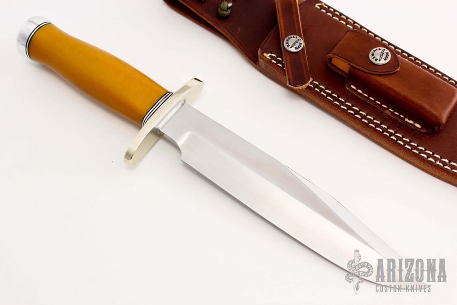Model 14 CDT - Yellow Linen Micarta
