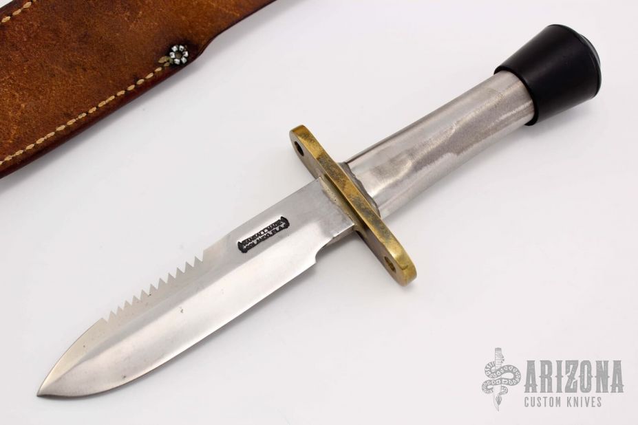 Model 185.5" Attack Survival Crutch Tip Arizona Custom Knives