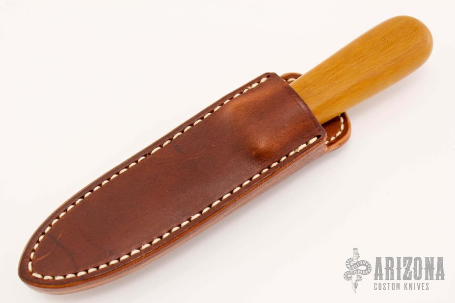 Model 24 "Guardian" - Honey Linen Micarta