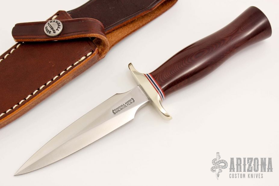 Model 2-4 - Red Linen Micarta