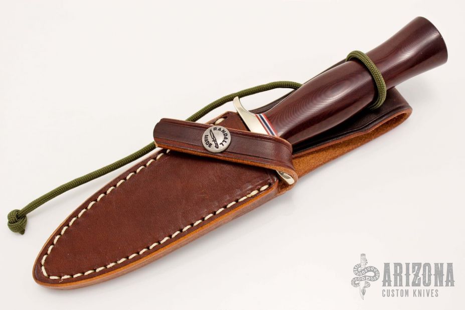 Model 2-4 - Red Linen Micarta