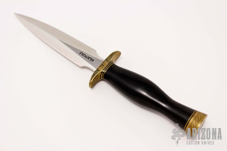 Model 2-5" - Fighting Stiletto - Engraved
