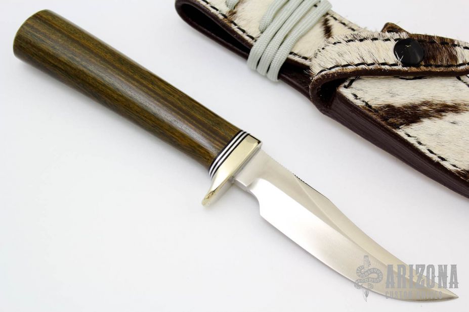 Model 8-4X - Trout and Bird Knife (Old Style) Lignum Vitae