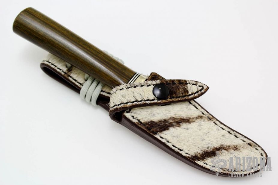 Model 8-4X - Trout and Bird Knife (Old Style) Lignum Vitae