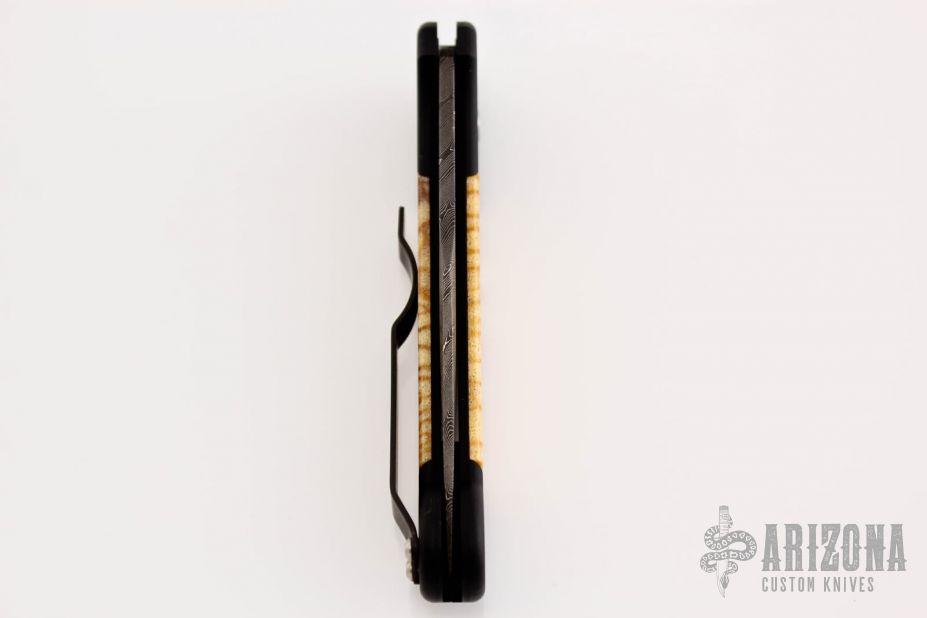 Monaco Ltd. Damascus Edition - Ponzio Damascus & Tiger Coral (#10/30)